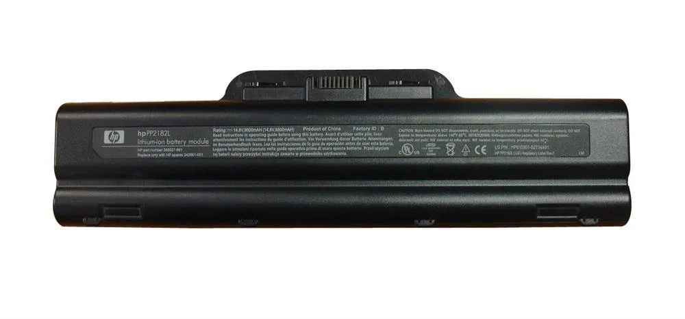345027-001 - HP 12-Cell 6600mAh 14.8V Li-Ion Battery for Notebook NX9500 / ZD7900 / ZD7200
