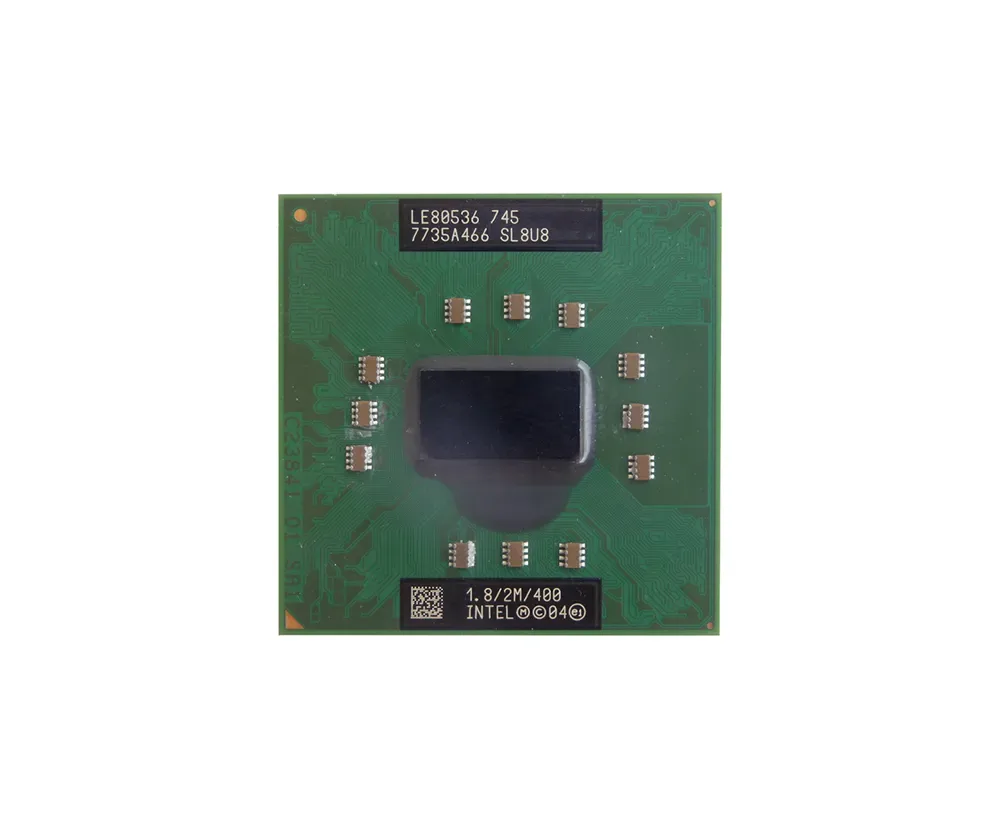 345566-001 - Compaq 1.80GHz 400MHz FSB 2MB L2 Cache Socket PGA478 Intel Pentium M 745 1-Core Processor