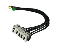 351166-001 - HP Front Cable Port Assembly for xw6400 Workstation