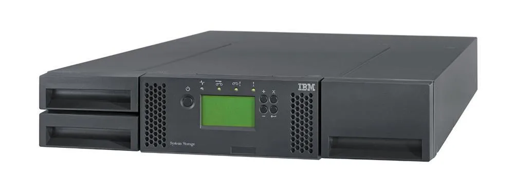 3573F3S - IBM TS3100 Tape Library 1 x Drive/24 x Slot 9.6TB (Native) / 19.2TB (Compressed) Fibre Channel