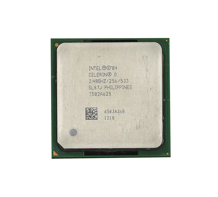 357897-307 - HP 2.40GHz 533MHz FSB 256KB L2 Cache Socket PGA478 Intel Celeron D 320 1-Core Processor