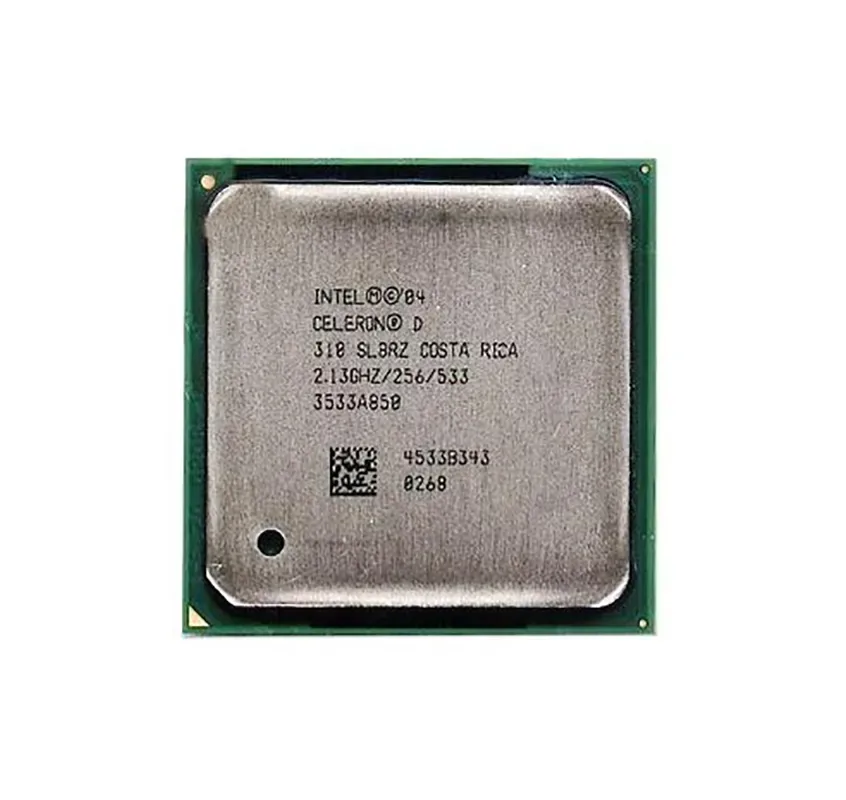 357897-308 - HP 2.13GHz 533MHz FSB 256KB L2 Cache Socket PPGA478 Intel Celeron D 310 1-Core Processor