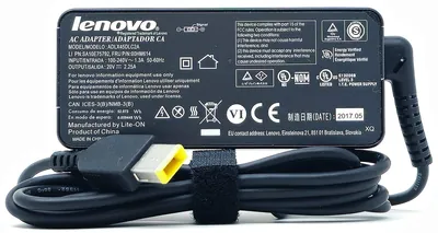 36200245 - Lenovo 45-Watts Input 100-240V AC Output 20V 2.25A DC for UltraBooks / ThinkPad Helix 11