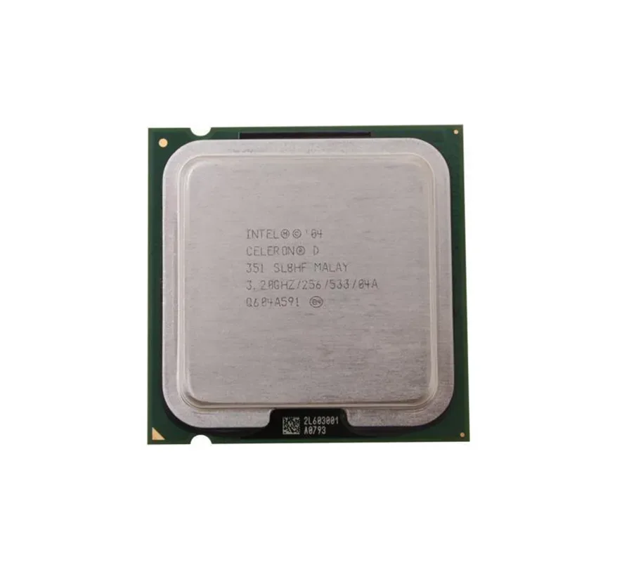 367744-204 - HP 3.20GHz 533MHz FSB 256KB L2 Cache Socket PLGA775/PLGA478 Intel Celeron D 351 Processor