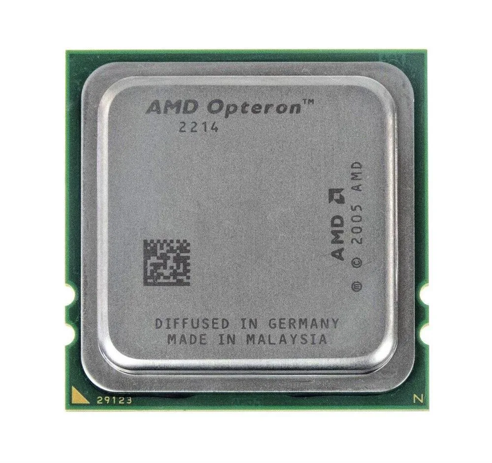 371-2497 - Sun 2.2GHz 1000MHz FSB 2MB L2 Cache Socket F (1207) F3 Stepping AMD Dual Core Opteron 2214 Processor Upgrade for Sun Fire X2200 M2 RoHS Y