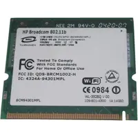 374158-001 - HP Mini PCI IEEE 11MBps 802.11b Wireless LAN (WLAN) Network Interface Card