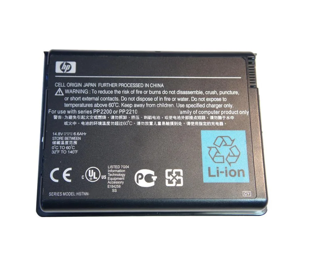 374762-001 - HP 12-Cell 6600mAh 14.8V Li-Ion Battery for Pavilion ZD8000 / ZV5000 / ZV5100