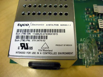 375-3479 - Sun Type A187a Power Distribution Board
