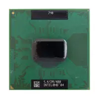 375129-001 - HP 1.40GHz 400MHz FSB 2MB L2 Cache Socket PGA478 Intel Pentium M 710 1-Core Processor