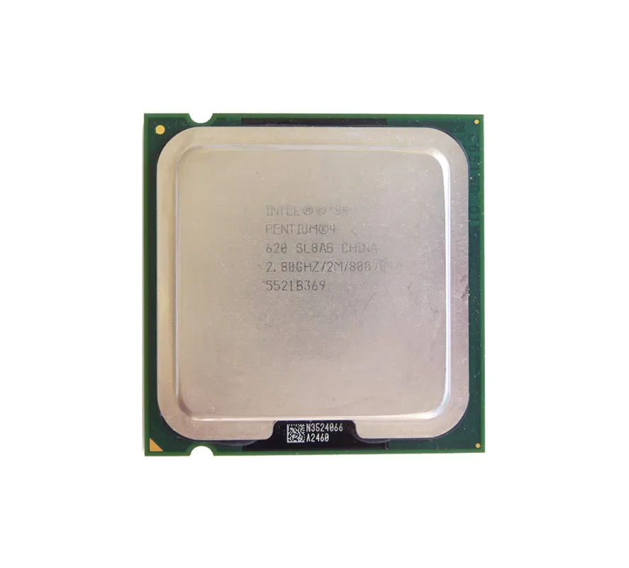 379289-004 - HP 2.80GHz 800MHz FSB 2MB L2 Cache Socket LGA775 Intel Pentium 4 620 1-Core Processor
