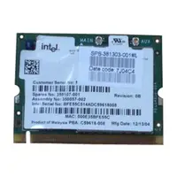 381303-001 - HP Mini PCI IEEE 11MBps 802.11b/g Wireless LAN (WLAN) Network Interface Card