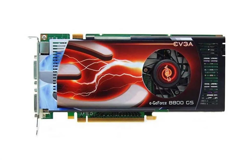 384-P3-N851-A1 - EVGA GeForce 8800 GS 384MB GDDR3 192-Bit HDCP Ready SLI Support PCI Express 2.0 x16 Video Graphics Card