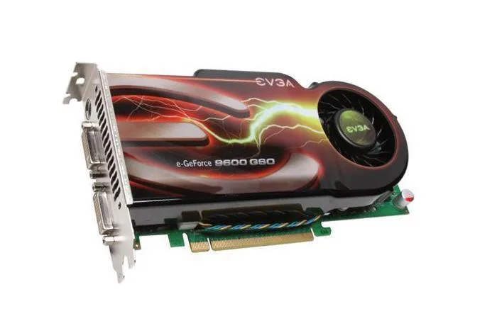 384-P3-N966-A1 - EVGA GeForce 9600 GSO 384MB GDDR3 192-Bit HDCP Ready SLI Support PCI Express 2.0 x16 Video Graphics Card