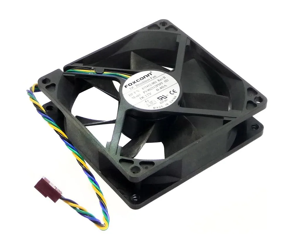 392412-001 - HP 92mm X 92mm X 25mm Chassis Fan for Desktop Dc7600 SFF