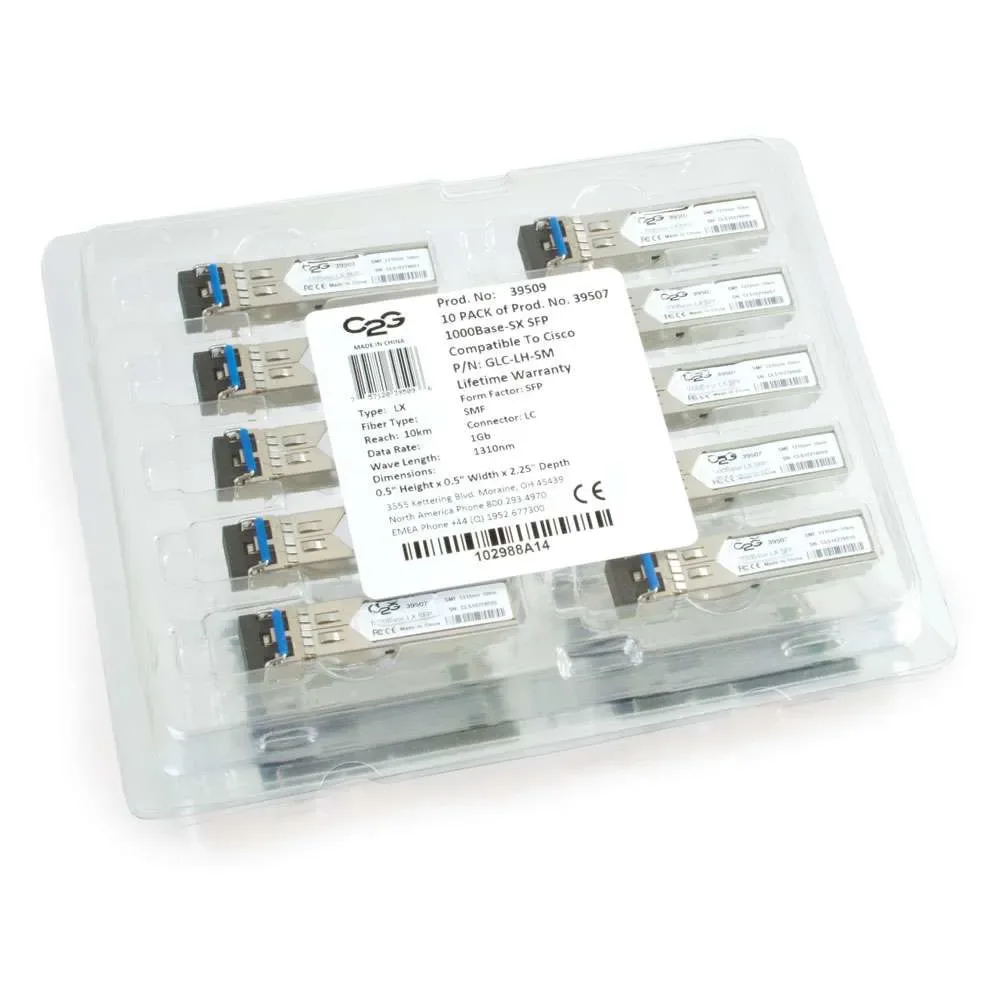 39509 - Cables To Go 1000Base-LX/LH SFP Transceiver Module