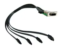 398299-001 - HP 4x Mini SAS Back Cable for xw8400 Series