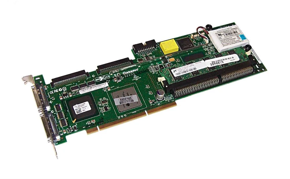 39R8816 - IBM ServeRAID 6M Dual Channel PCI-X 133MHz Ultra-320 SCSI Controller with Standard Bracket 256MB Cache & Battery