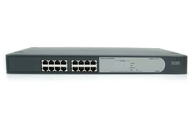 3C16470B-US - 3Com Baseline 2016 Ethernet Switch 16 x 10/100Base-TX LAN