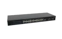 3CR17333-91-UK - 3Com 4210 26-Port Managed Ethernet Switch 24 x 10/100Base-TX LAN, 2 x 10/100/1000Base-T LAN 2 x SFP (mini-GBIC) Managed Ethernet Switch