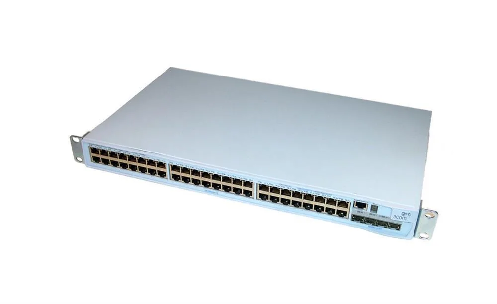3CR17562-91-AA - 3Com 4500 50-port Managed Stackable Layer 3 Switch 48 x 10/100Base-TX LAN, 2 x 10/100/1000Base-T LAN 2 x SFP (mini-GBIC) Layer 3 Switch