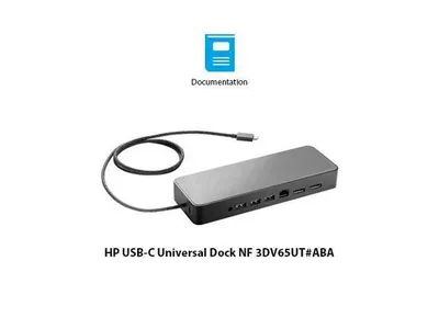 HP 3DV65UT#ABA USB Type-C Non Flash Universal Dock