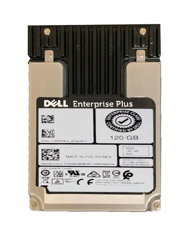 400-AKMG - Dell 120GB Multi-Level Cell (MLC) SATA 6Gb/s Hot-Swappable Read Intensive 2.5-inch Solid State Drive