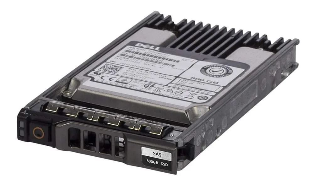 400-AQHO - Dell 800GB Write Intensive SAS 12Gb/s 512N 2.5-inch Hot Swappable Solid State Drive