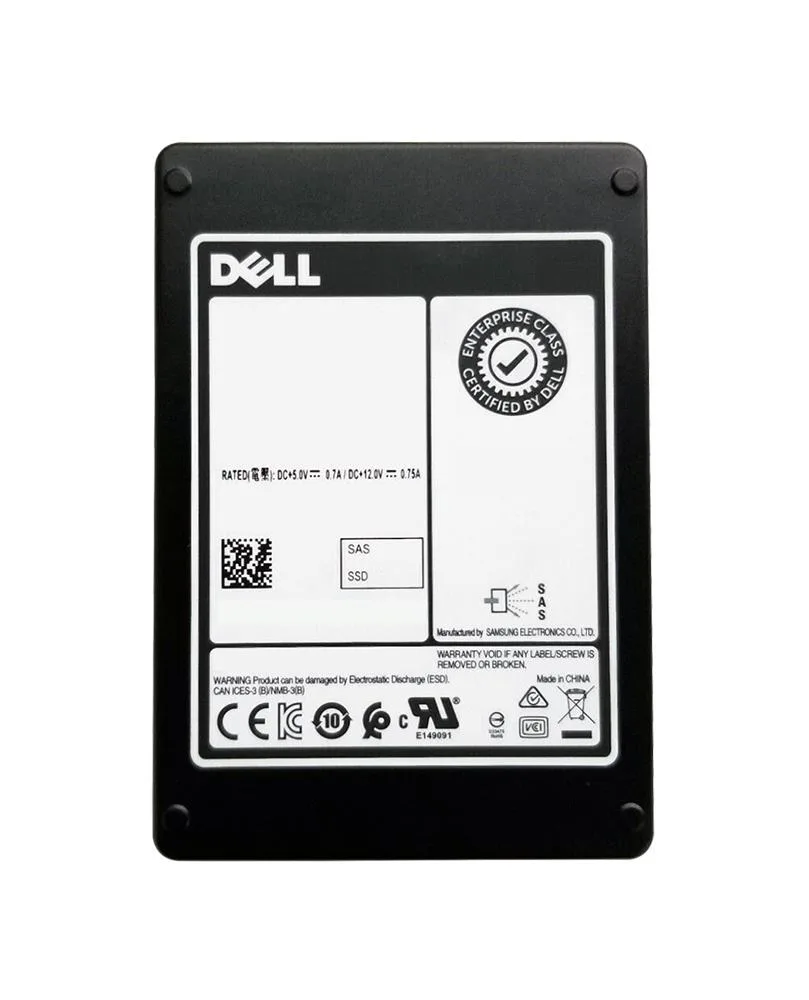 400-ARLL - Dell Hybrid 480GB Read Intensive MLC SAS 12Gb/s 512E 2.5-inch 3.5IN HYB CARR Hot Swap Solid State Drive for PowerEdge Server