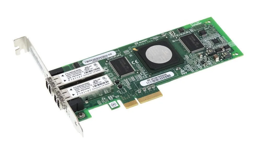 407621-001 - HP StorageWorks FC1242SR 4GB PCI-Express Dual-Port Fibre Channel Host Bus Adapter