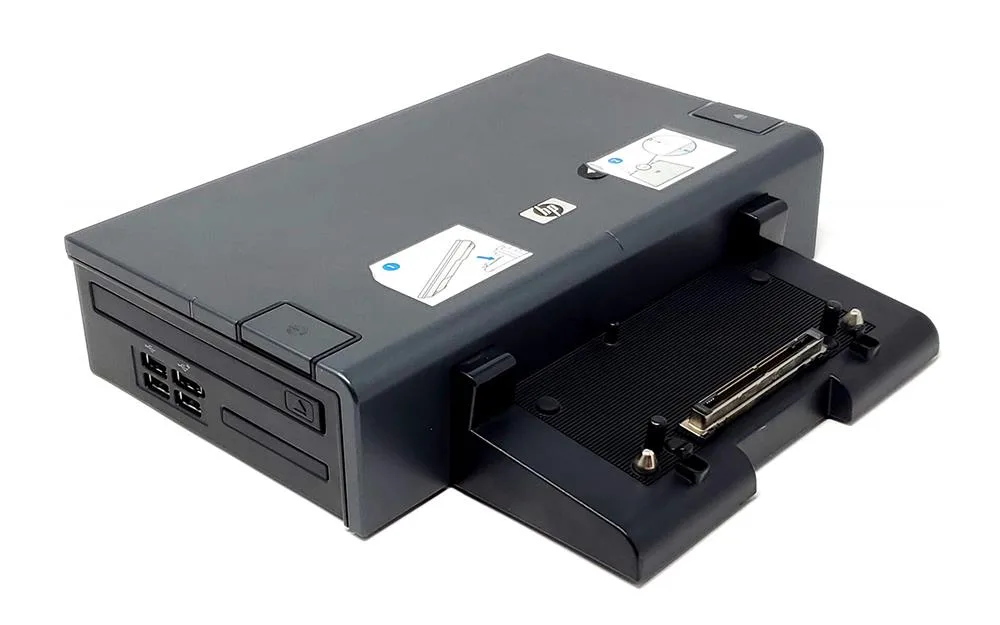 413268-001 - HP 1.1 Basic Docking Station with AC Adapter for Business Laptop Nx Nw Nc Series