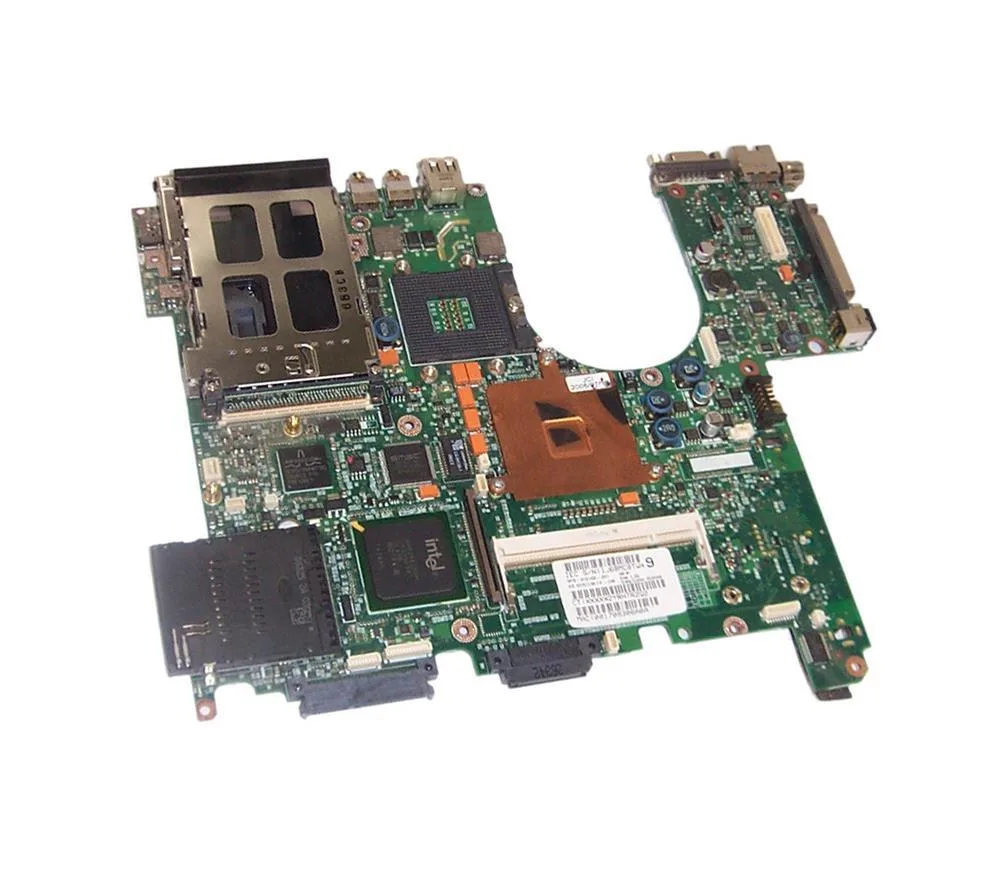 413669-001 - HP System Board (Motherboard) with Intel 945GM Express Chipset for nx6320 Notebook