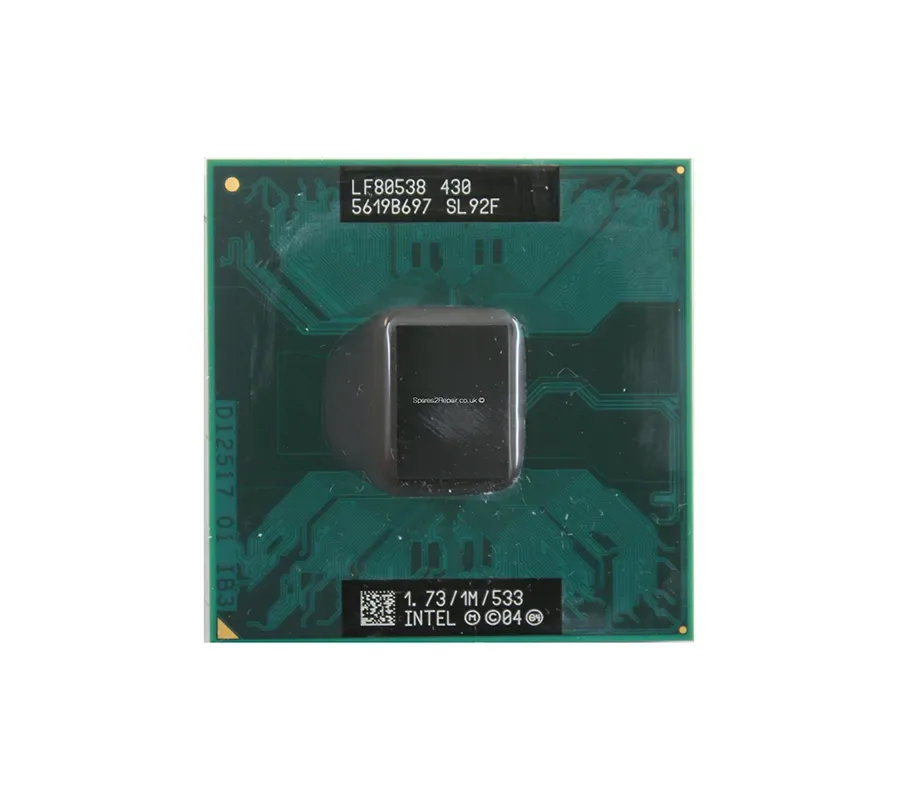 413896-001 - HP 1.73GHz 533MHz FSB 1MB L2 Cache Socket PGA478 Intel Celeron M 430 1-Core Processor