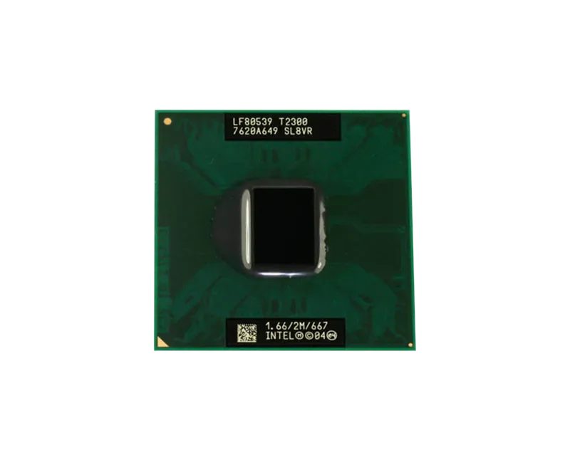 417041-001 - HP 1.66GHz 667MHz FSB 2MB L2 Cache Socket PGA478 Intel Core Duo T2300 2-Core Processor
