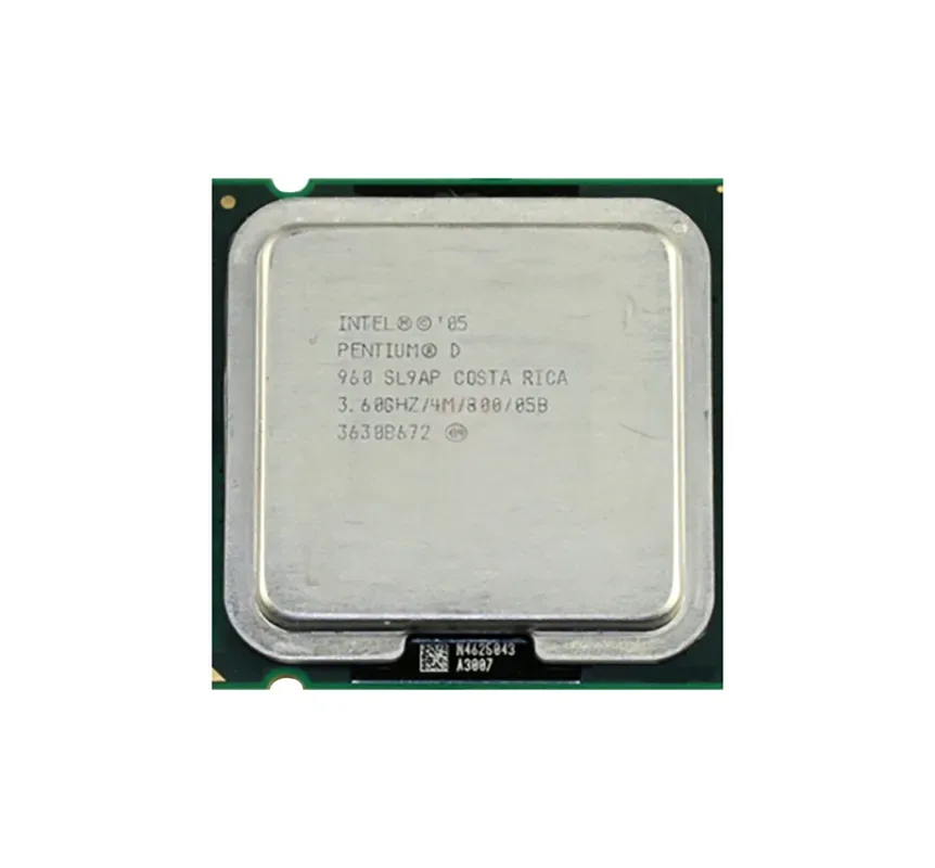 418946-001 - HP 3.60GHz 800MHz FSB 4MB L2 Cache Socket PLGA775 Intel Pentium D 960 2-Core Processor