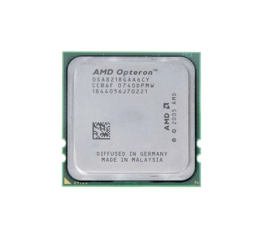 419540-001 - HP 2.6GHz 2MB L2 Cache Socket F AMD Opteron 8218 Dual Core Processor Kit for ProLiant BL685c G1 Server