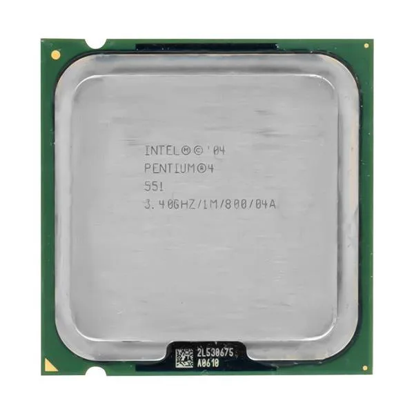 41D0531 - IBM 3.40GHz 800MHz FSB 1MB L2 Cache Socket LGA775 Intel Pentium 4 551 1-Core Processor
