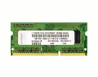 41R0627 - IBM 1GB DDR3-1066MHz PC3-8500 non-ECC Unbuffered CL7 204-Pin SoDimm Single Rank Memory Module