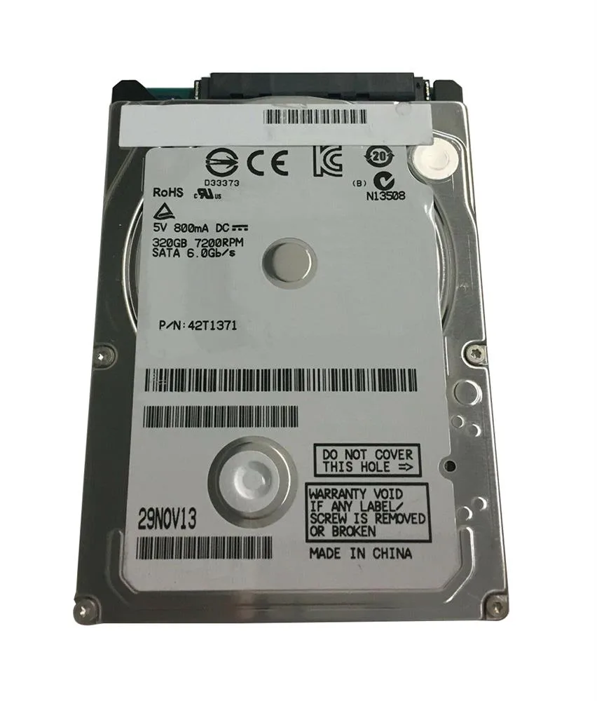 42T1371 - Lenovo 320GB 7200RPM SATA 6Gb/s 2.5-inch Hard Drive