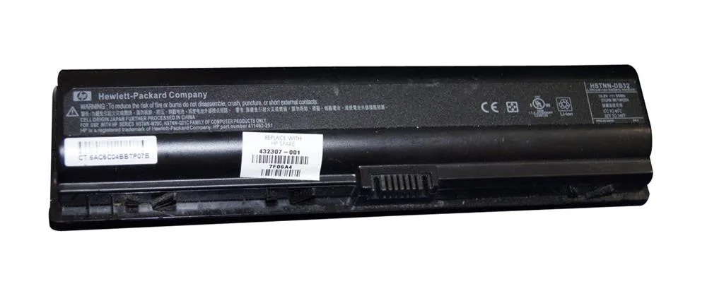 432307-001 - HP 6-Cell 4400mAh 10.8V Li-Ion Battery for Presario V3000 / V6000 / V6200