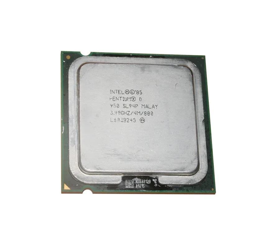 434772-L21 - HP 3.40GHz 800MHz FSB 4MB L2 Cache Socket LGA775 Intel Pentium D 950 Dual-Core Processor