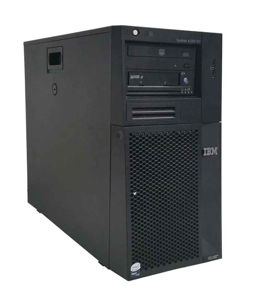 4367E1U - IBM X3200 M2 1X Intel 2.40GHz Core2 Duo CPU 2GB RAM DVD-ROM Tower Server System