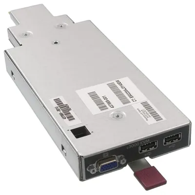 437575-B21 - HP BLC3000 KVM Option 1 Local User 2xUSB 1xVGA Plug-in Module