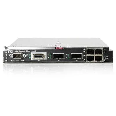 438031-B21 - HPE 1:10GB 4 x Ports 10/100/1000Base-T + 2 x XFP Gigabit Ethernet Blade Switch Module