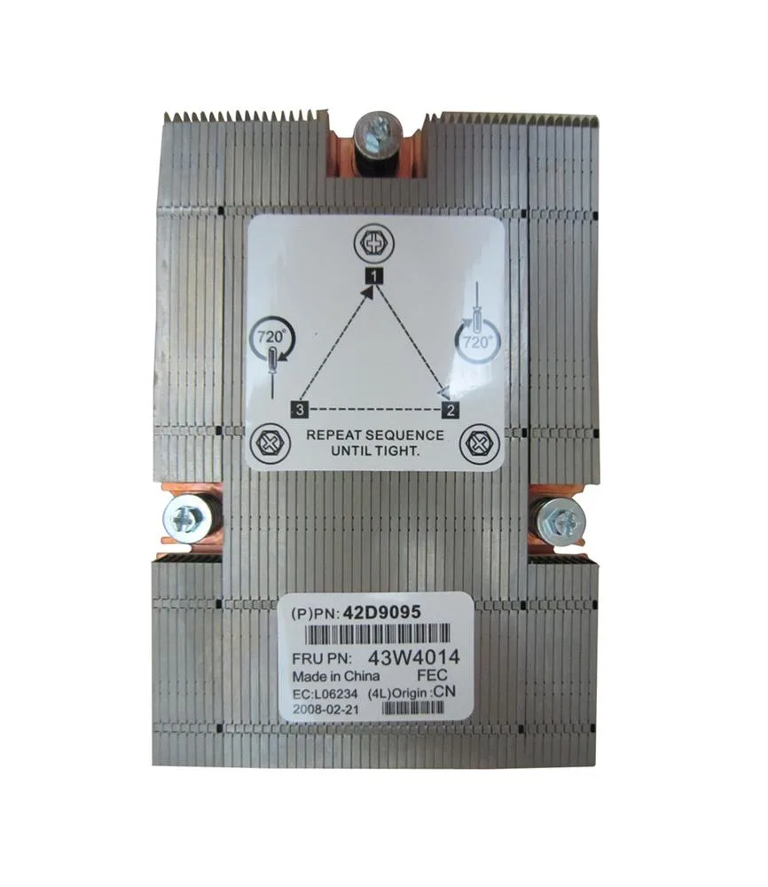 43W4014 - IBM Processor Heatsink for BladeCenter HS21