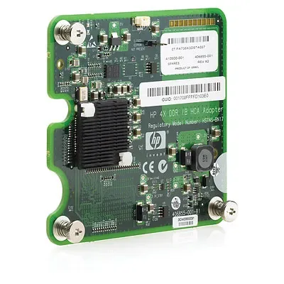 448262-B21 - HP 4X DDR Dual-Port Infiniband Mezzanine Host Channel Adapter for c-Class BladeSystem