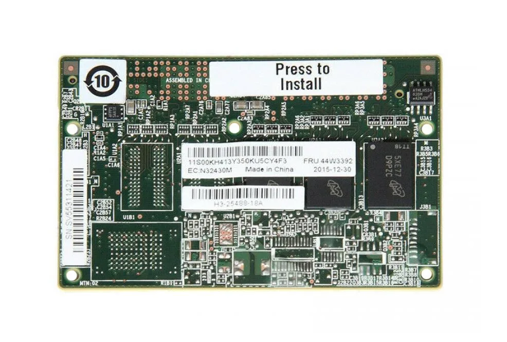 44W3392 - Lenovo ServeRAID M5200 Series 1GB Cache/RAID 5 Upgrade