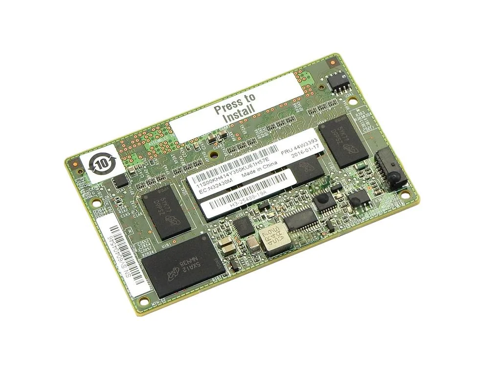 44W3393 - Lenovo ServeRAID M5200 Series 1 GB Flash/RAID 5 Adapter