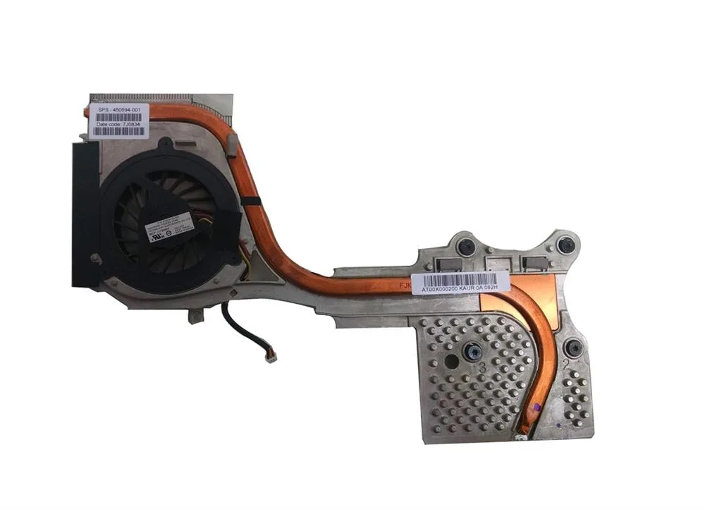450594-001 - HP Graphics Board Heatsink (Thermal Module) Cooling Fan for 8710p Laptop Pc