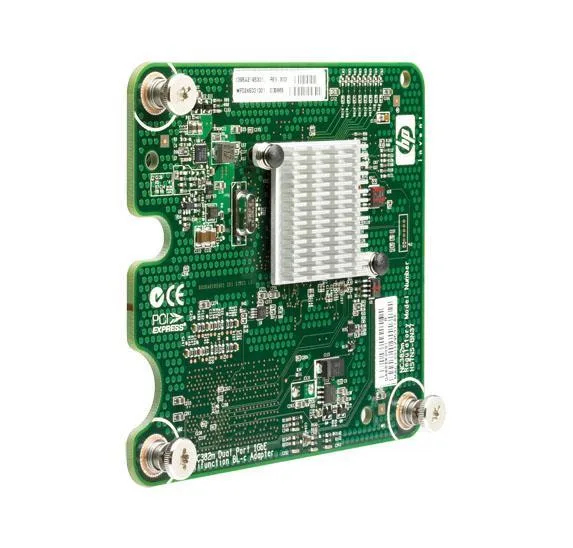 HP 453244-001 NC382M 2 x Ports 1GbE PCI-Express x4 Multifunction Gigabit Server Adapter for c-Class BladeSystem