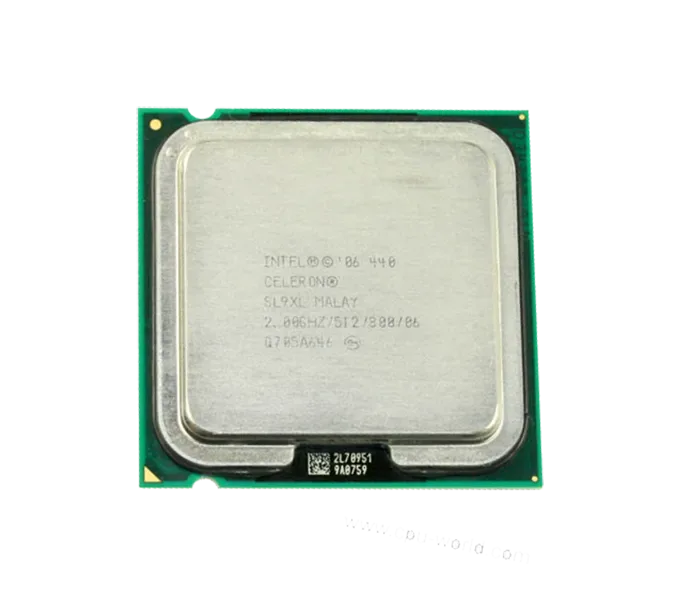 454524-001 - HP 2.0GHz 800MHz FSB 512KB L2 Cache Socket LGA775 Intel Celeron 440 1-Core Processor
